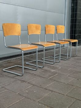 Jaren 50 Gispen 108 stoelen