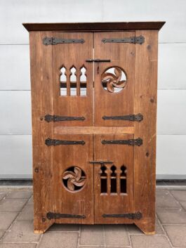 Oud maritiem wandmeubel 